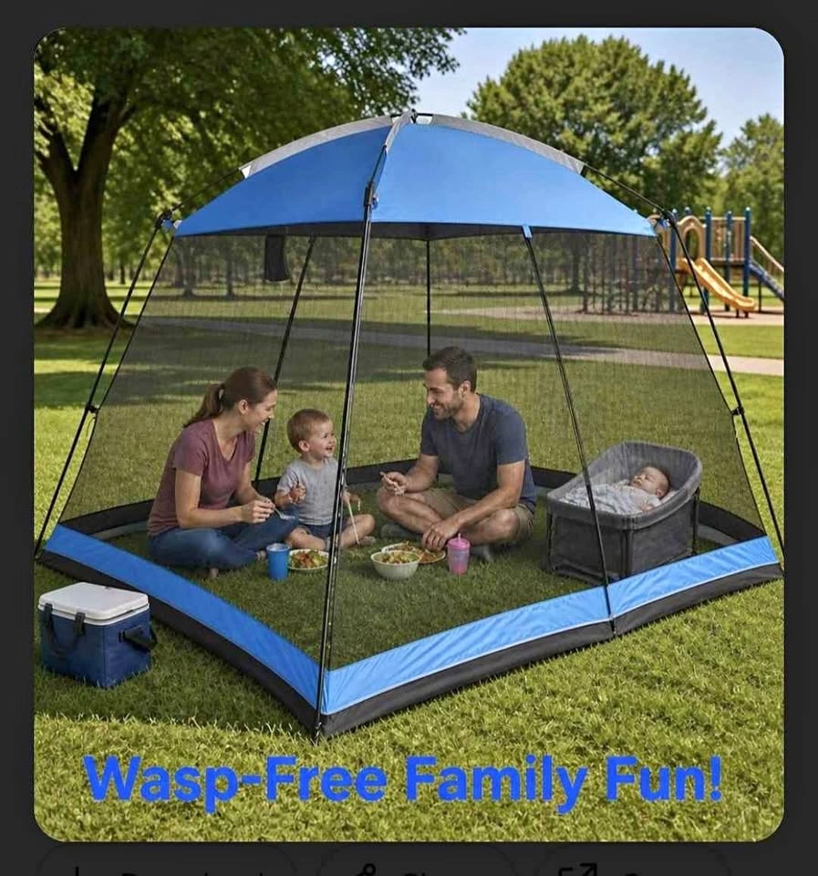 New Screen/Shade Tent