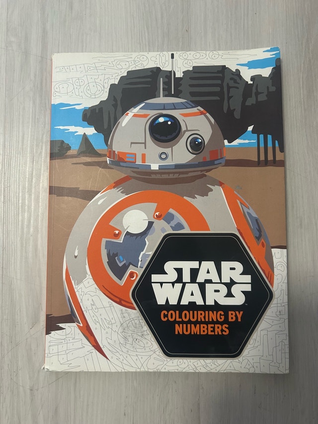Star Wars Colouring By Numbers