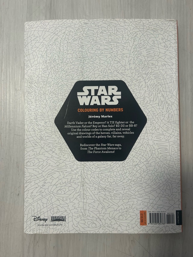 Star Wars Colouring By Numbers - photo 2
