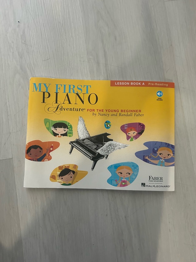 My First Piano Lesson Book