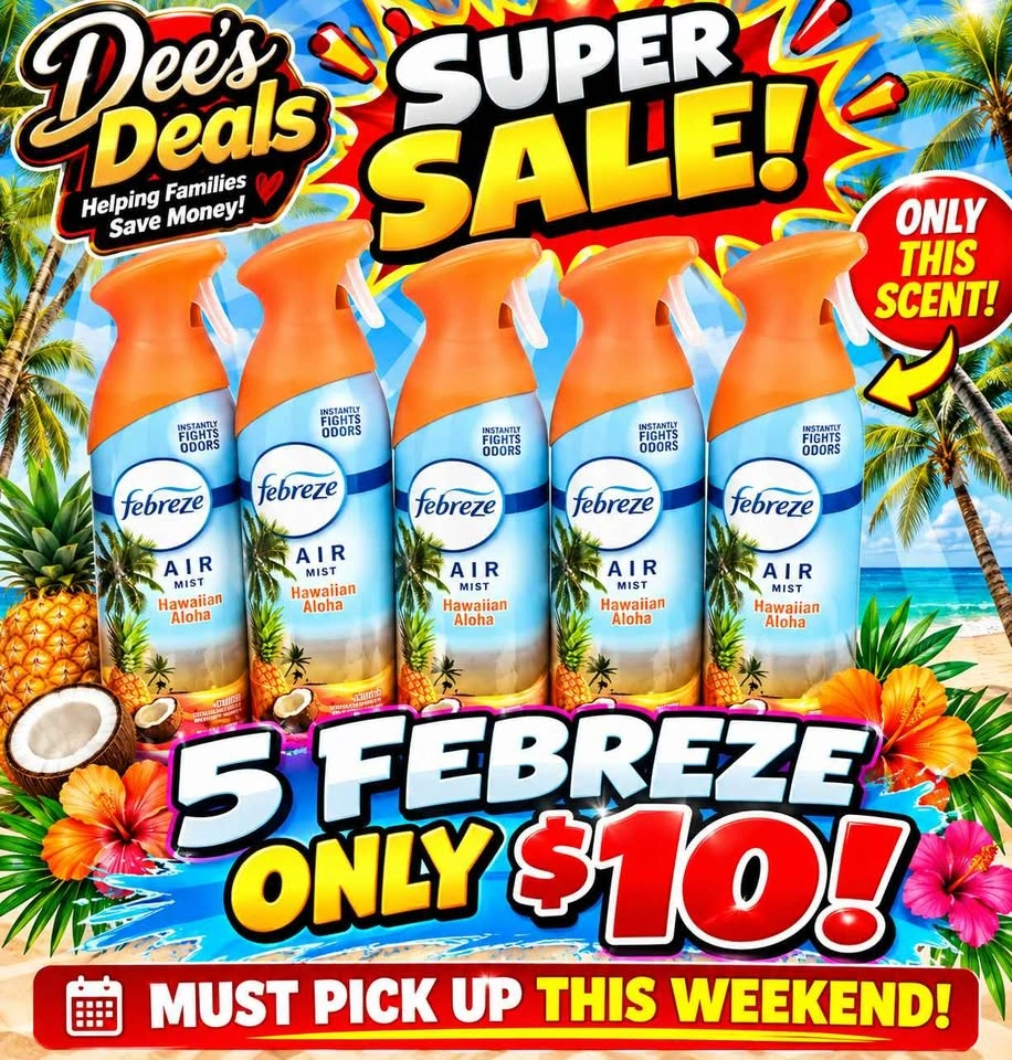 Febreze Weekend Sale 5 for $10 - photo 2