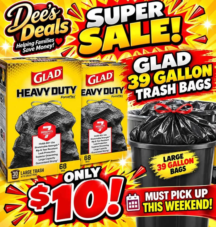 Big Glad 30 Gallon Trash Bags $10 a box - photo 2