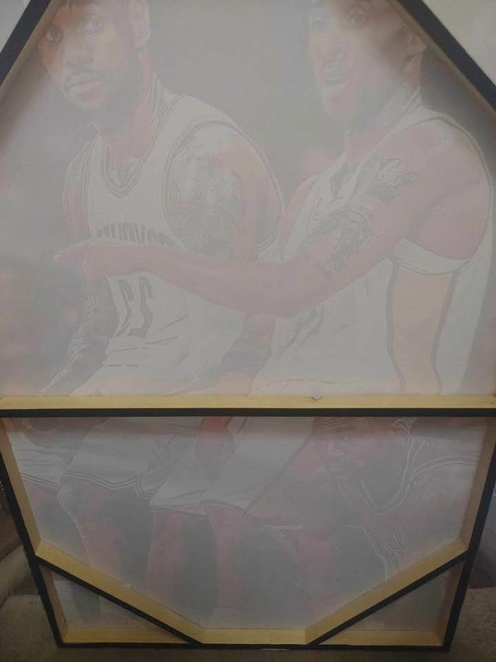 Kobe Bryant, LeBron James and Michael Jordan poster