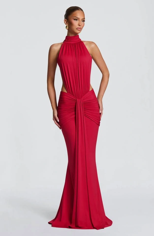 Babyboo Red Backless Dress - photo 2
