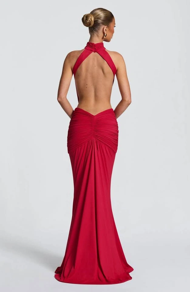 Babyboo Red Backless Dress - photo 3