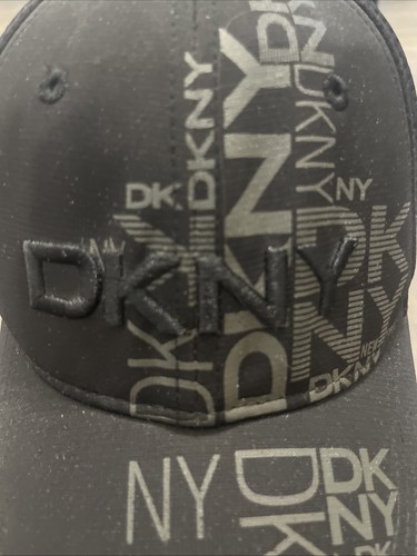 DKNY Black Cap Embroidered Detail OSFA - photo 2