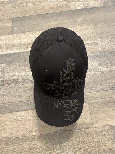 DKNY Black Cap Embroidered Detail OSFA - photo 3