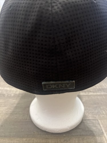 DKNY Black Cap Embroidered Detail OSFA - photo 5