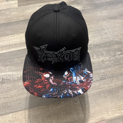Venom Marvel Black Adjustable Bioworld One Size Cap