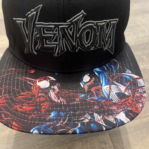 Venom Marvel Black Adjustable Bioworld One Size Cap - photo 2
