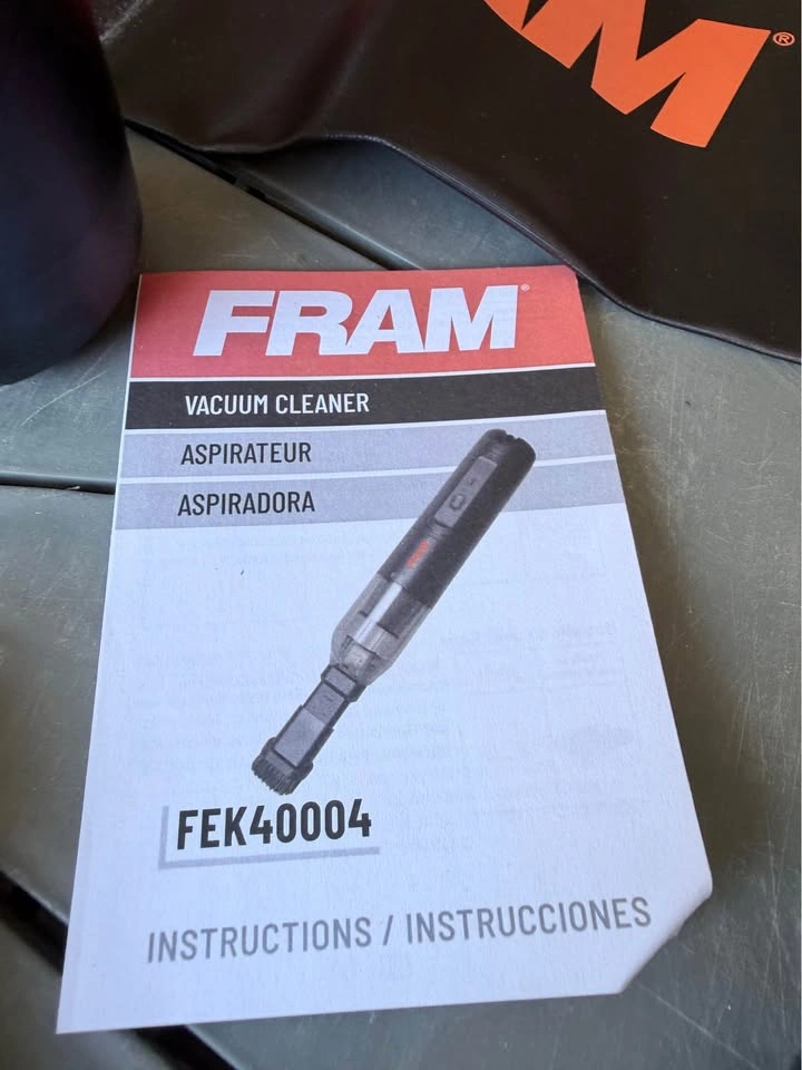 Fram Rechargeable Auto Vacuum Cleaner - photo 3