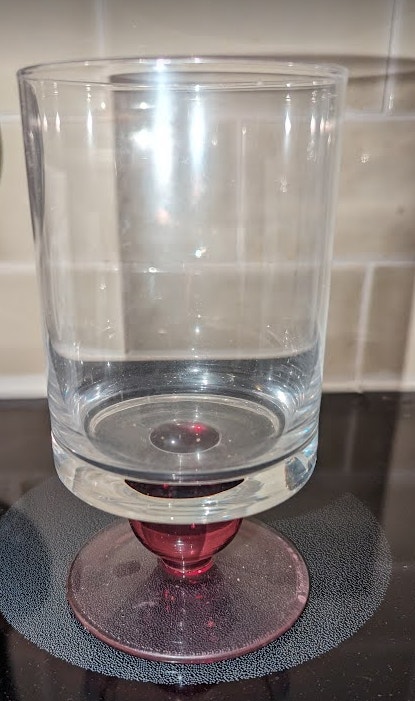 Vintage Goblet 1974 - 6" tall