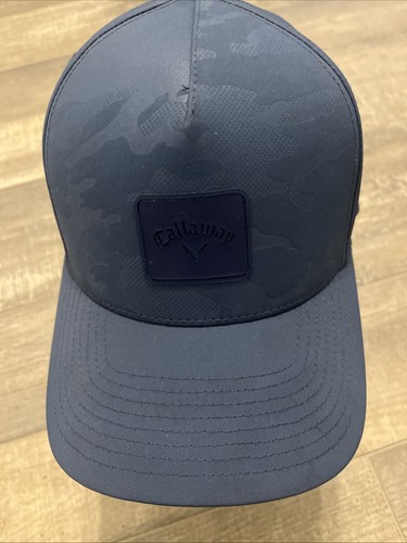 Callaway Couger Creek Blue Camo Snapback Flexfit 110 Cap