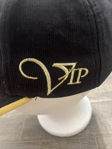 CAT Caterpillar Black Yellow Gold Adjustable Corduroy Cap - photo 3
