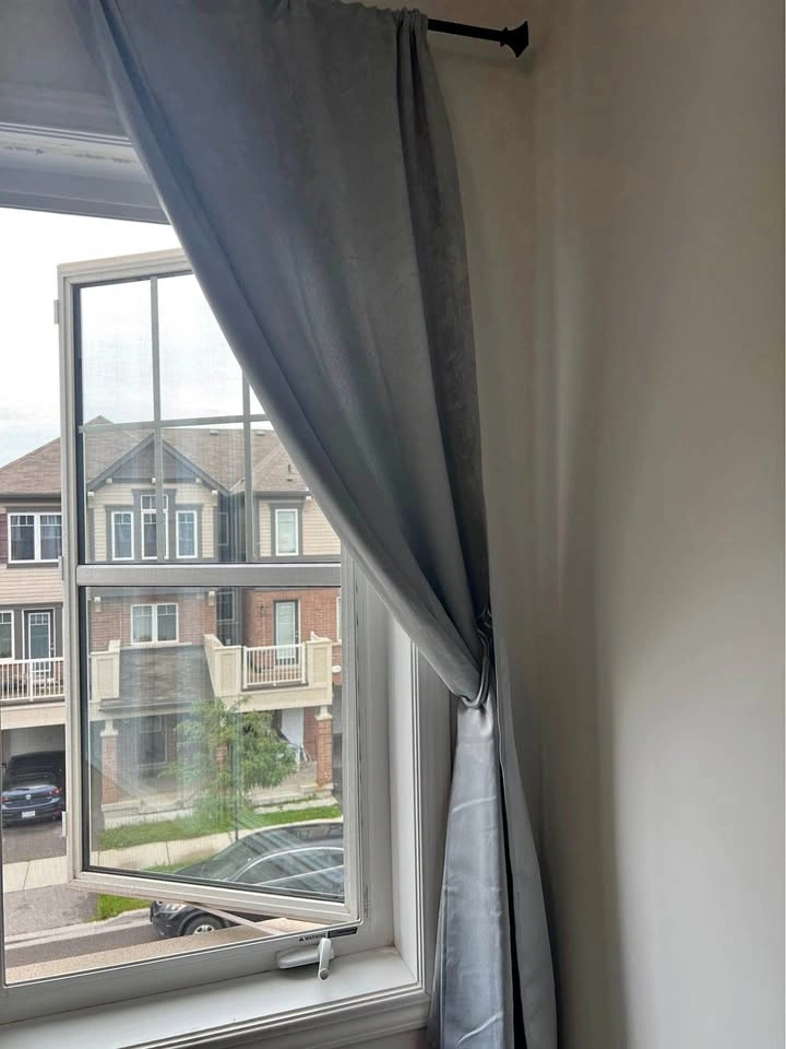 Pair of Light Grey Walmart Curtain Panels (Set of 2)