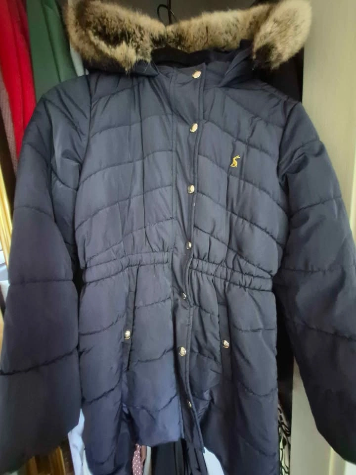 Child 9 to 11 yo - winter navy jacket (Joules) - photo 2