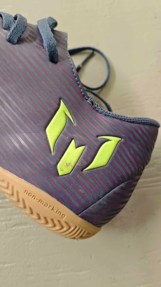 Adidas Nemeziz Messi 19.4 Indoor Soccer Boots - Size 10 UK - photo 3