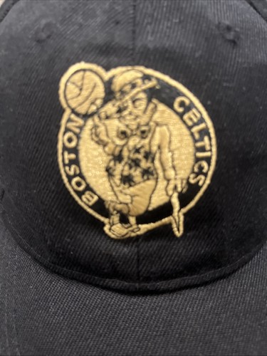 Boston Celtics Black NBA Gold Embroidered Snapback Adjustable Ca - photo 2