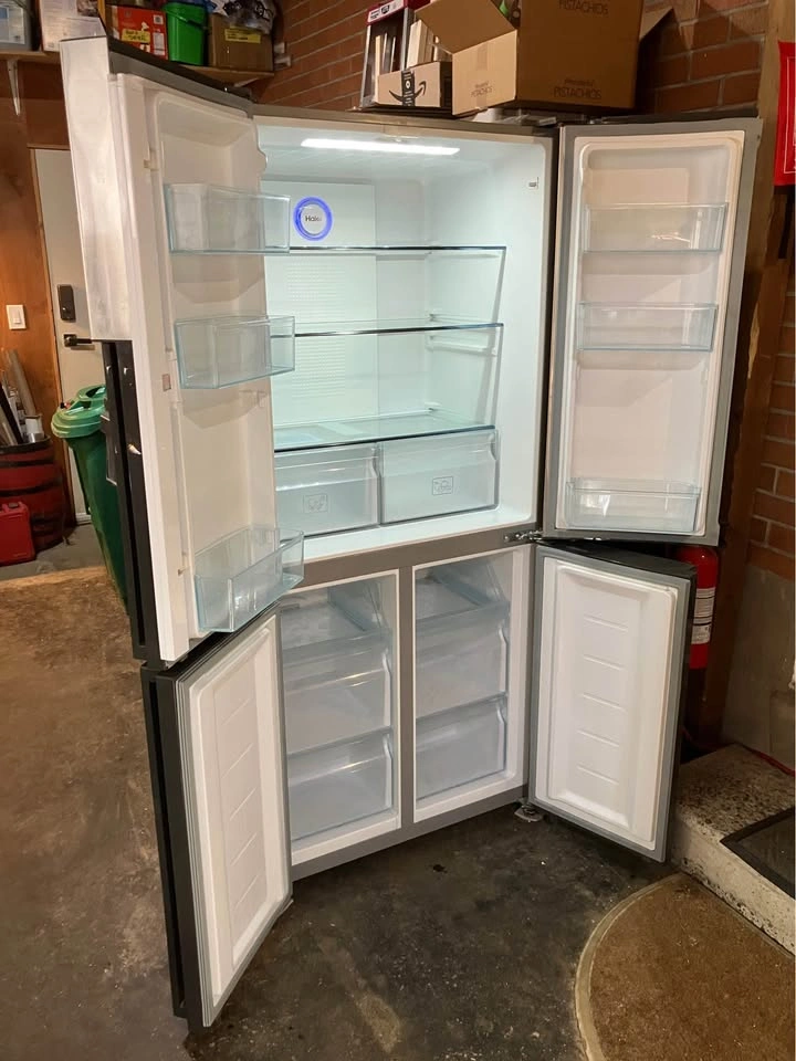 Fridge/freezer stainless steel - photo 2