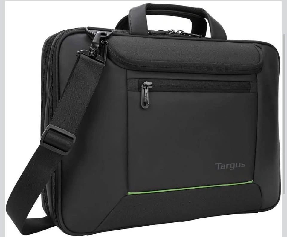 Targus 15.6" Balance Ecosmart Briefcase Laptop Bag Black - photo 4