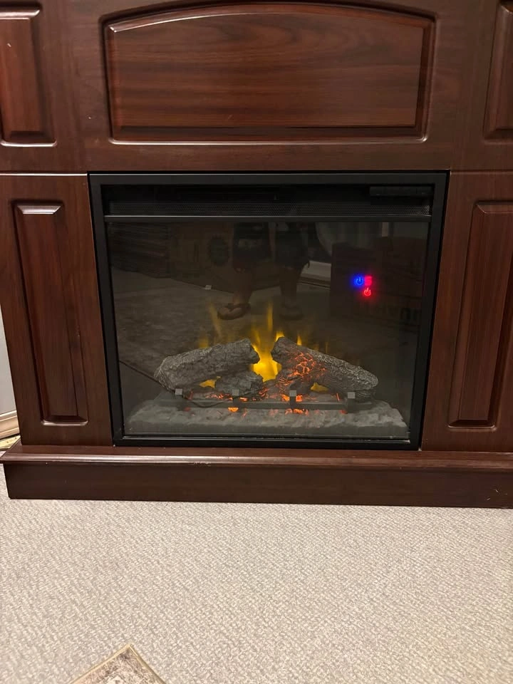 Electric fireplace and heater - photo 2