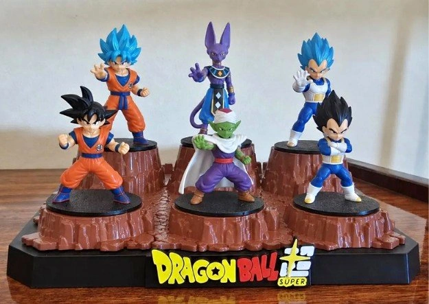 All 6 DragonBall Super Burger King Toys