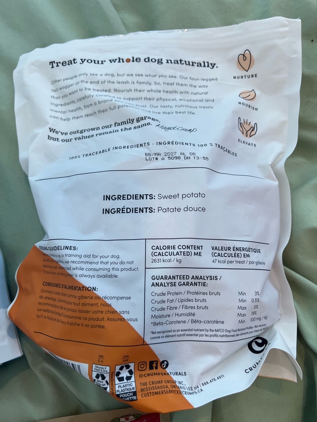 Crumps Naturals, Boreal and Carna4 Dog Treat Bundle - photo 5