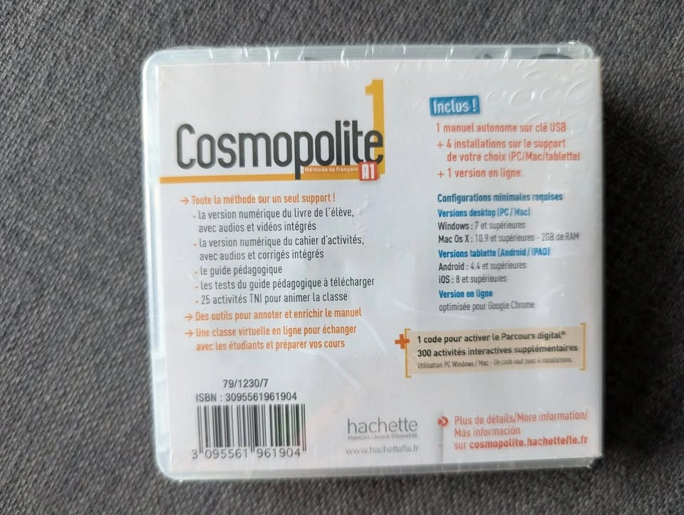Cosmopolite 1 Level A1 French Method USB stick - photo 2