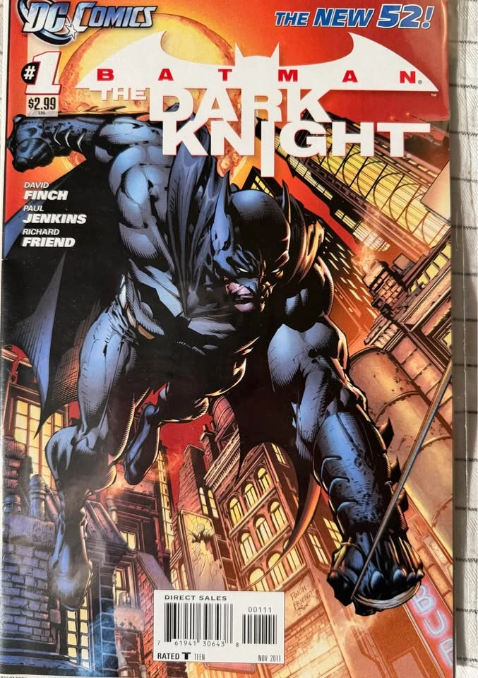 Batman: The Dark Knight #1-10 Complete Run (DC 2011 New 52) - photo 2