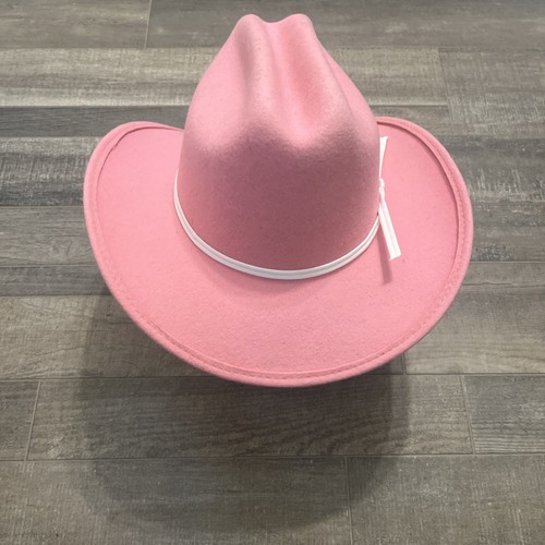 Eddy Bros Pink 100% Wool Cowgirl Hat Girls Size L