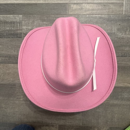 Eddy Bros Pink 100% Wool Cowgirl Hat Girls Size L - photo 2