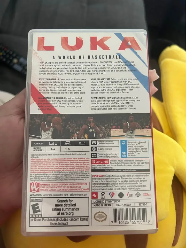 NBA 2K22 Nintendo Switch Game- need to go asap image indicator(2)