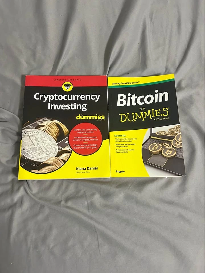 Bitcoin and Crypto for Dummies books