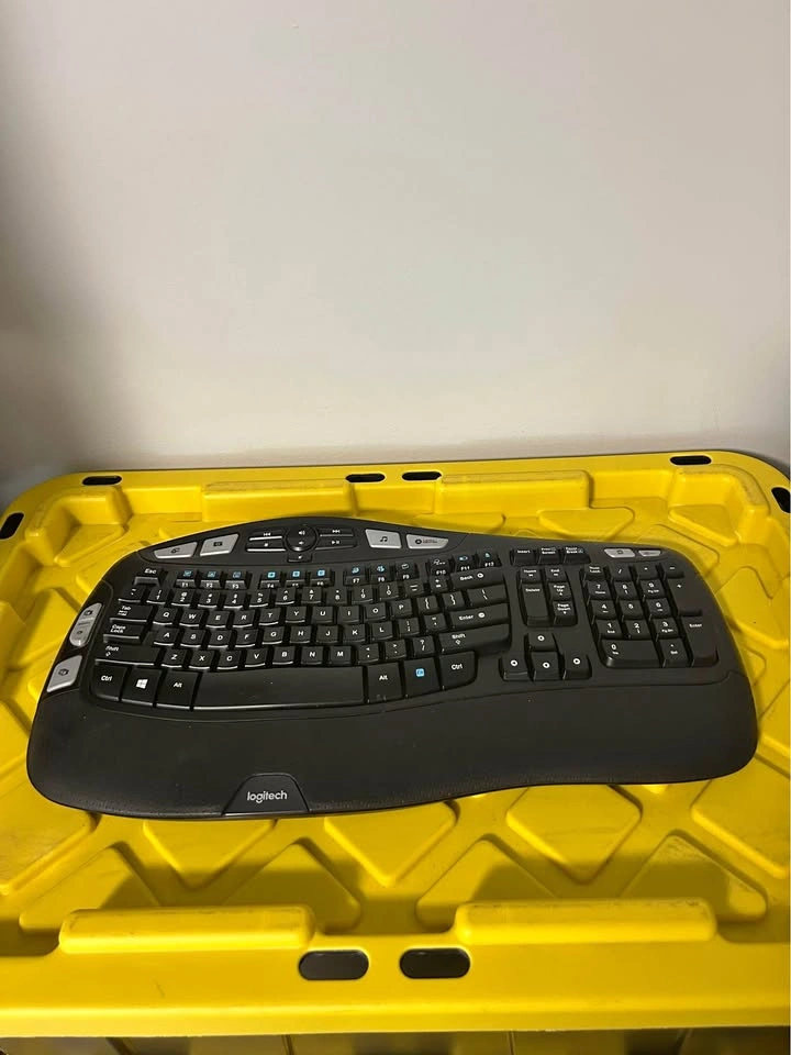 Logitech ergonomic keyboard wired usb