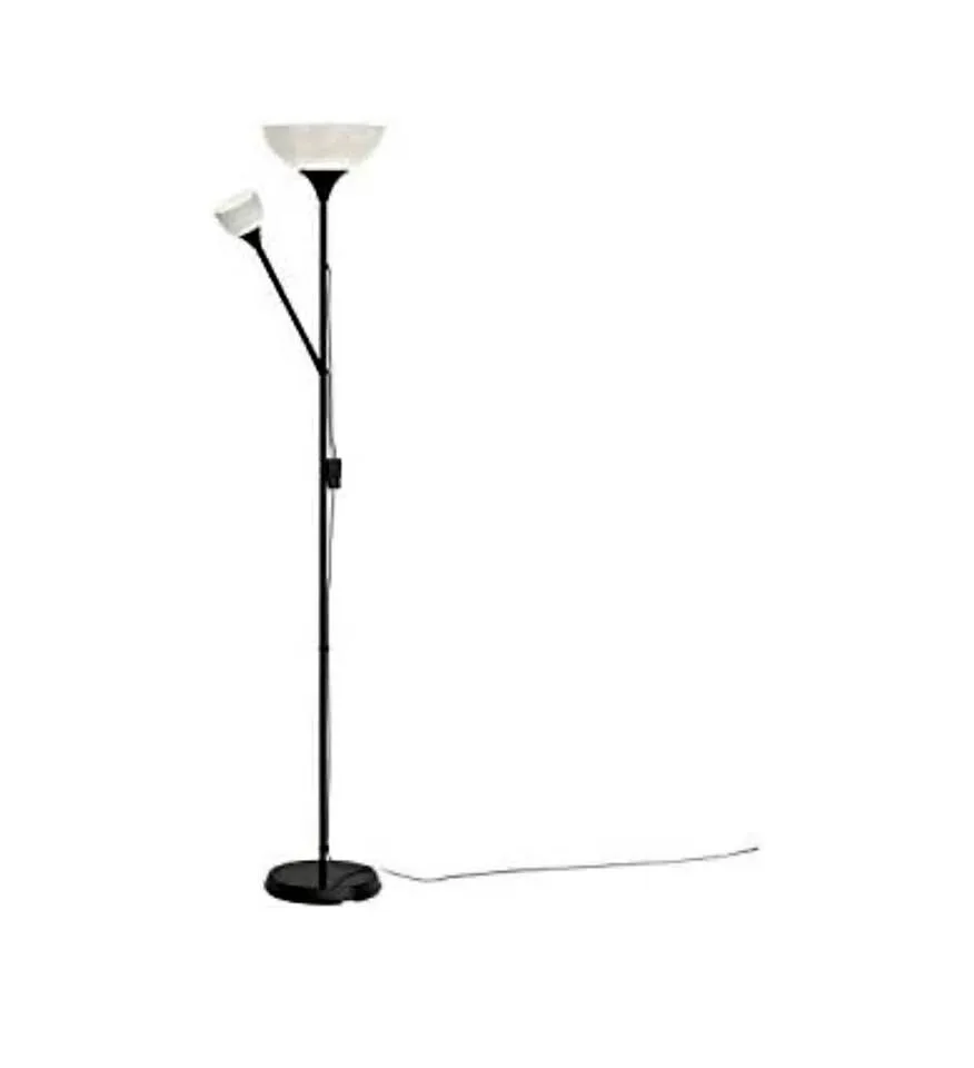Floor Uplight/Reading Lamp, Black thumbnail