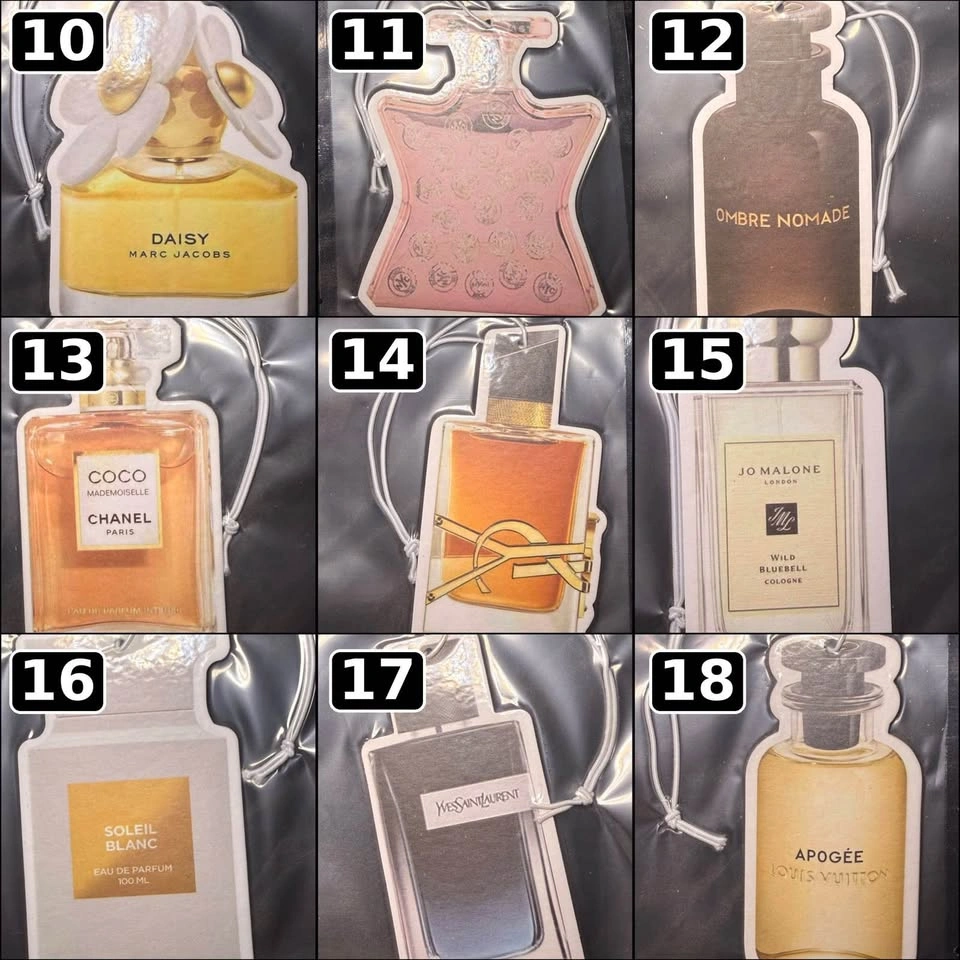 Designer Perfume Bottle Car Air Fresheners - photo 2