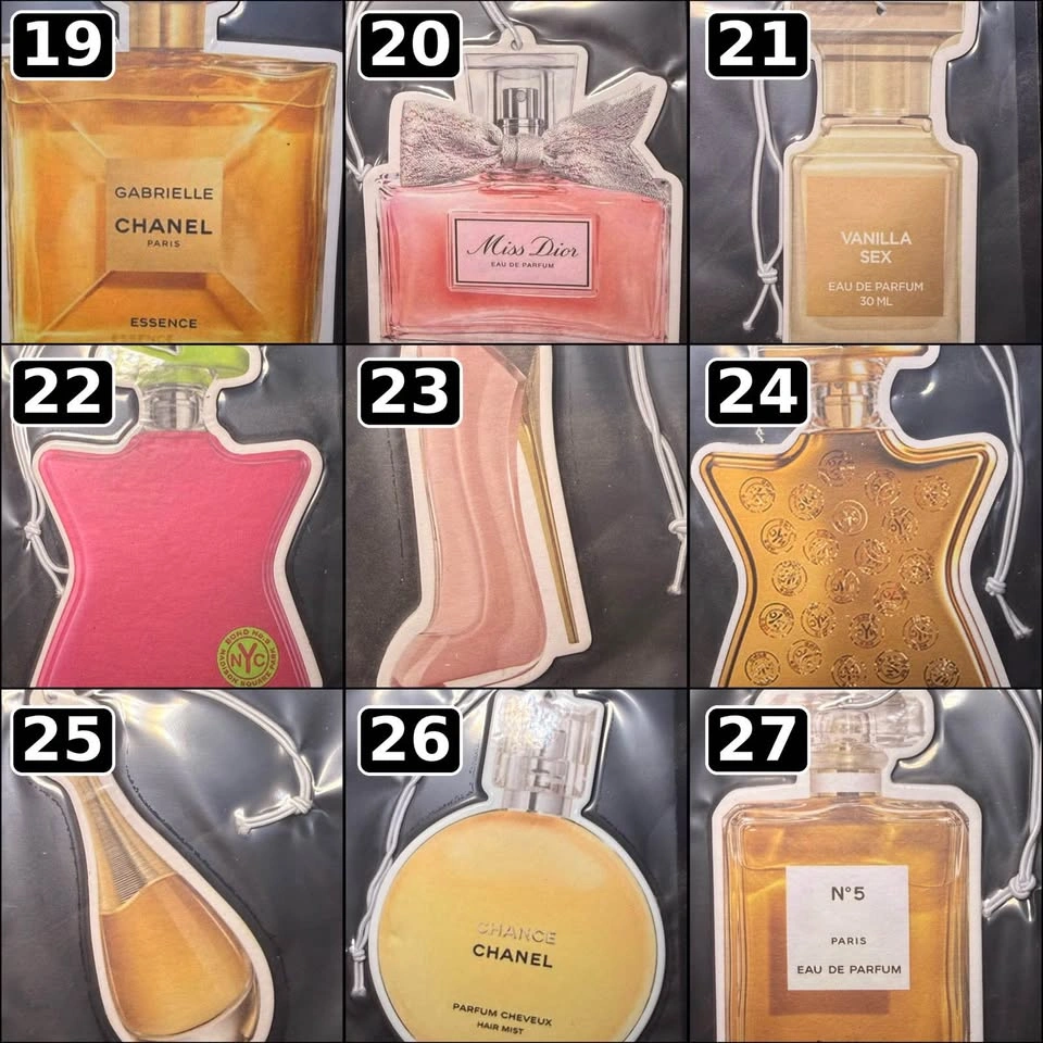 Designer Perfume Bottle Car Air Fresheners - photo 3
