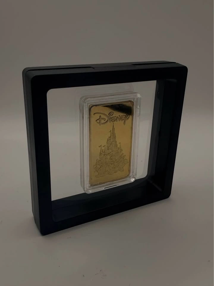 Disney Mickey Mouse Gold-Plated Collector Bar - photo 2
