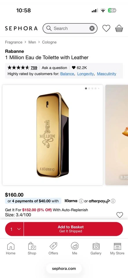 Paco Rabanne 1 Million Eau de Toilette - photo 4