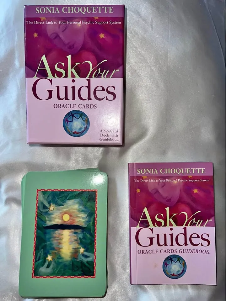 NEW Ask Your Guides Oracle Cards: 52 card deck + guidebook thumbnail