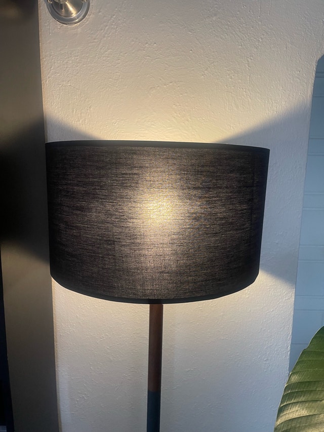 Article Tripod Floor Lamp – Dark Wood / Black Shade - photo 4