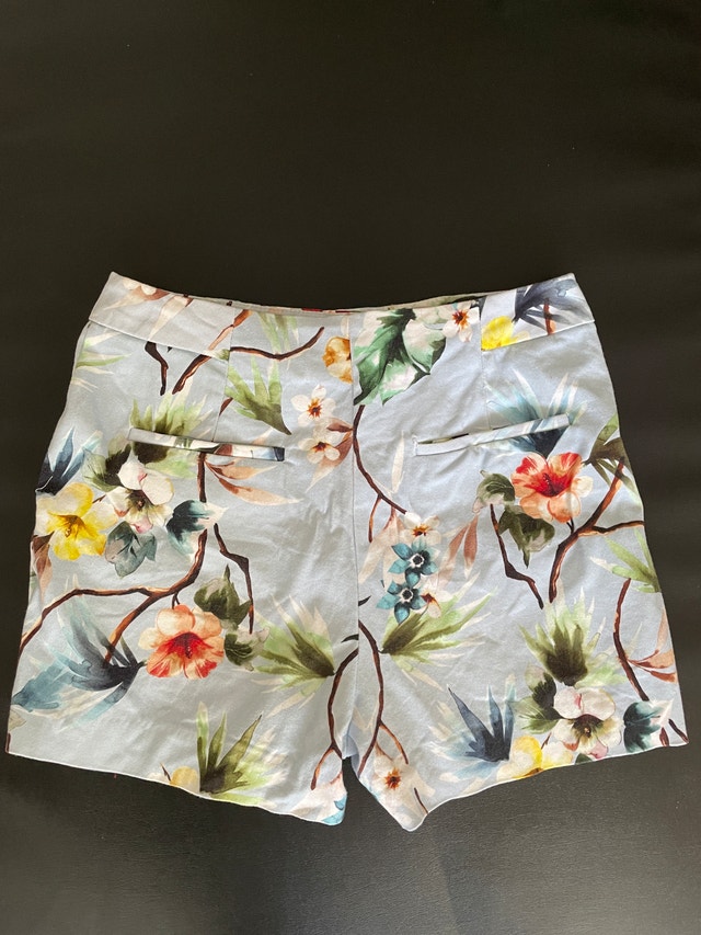 Zara Tropical Floral Shorts - photo 4