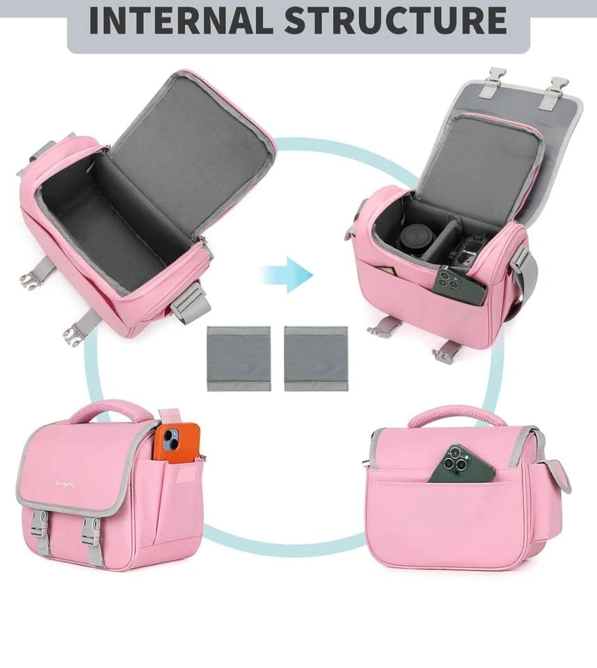 G-raphy Pink DSLR SLR Camera Bag - photo 4