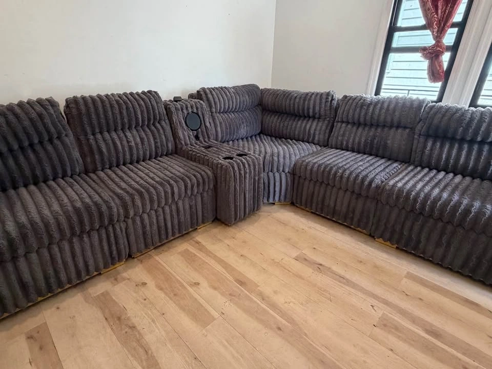 Gray Sectional Couch - Clean and Ready - photo 2