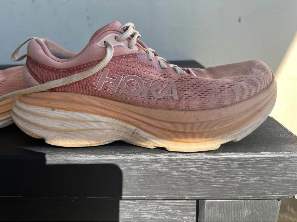 Pink Hoka Bondi 8 W 7.5b / 39.3 - photo 3