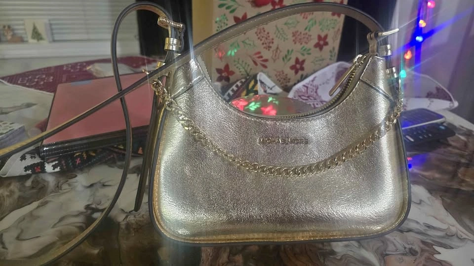 Brand New Michael Kors Metallic Bag – $200