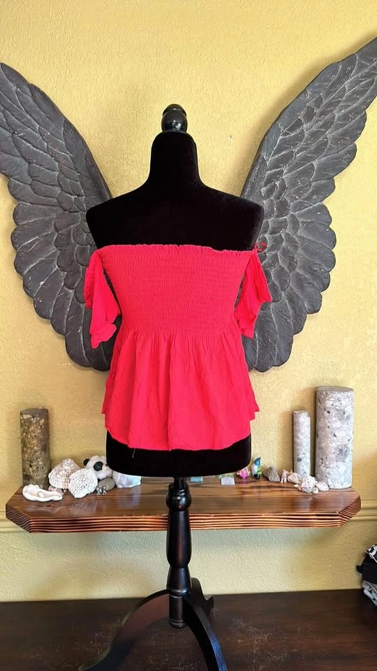 SWS Crop Top With Offset Sleeves - photo 5