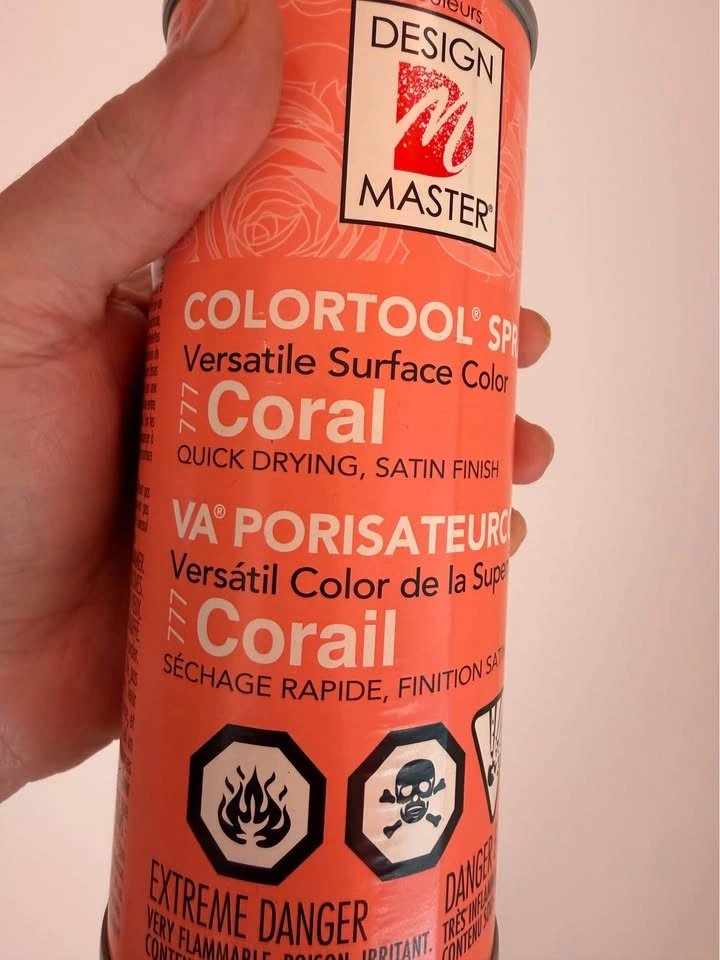 Design Master Colortool Spray Paint Coral 777 - photo 2