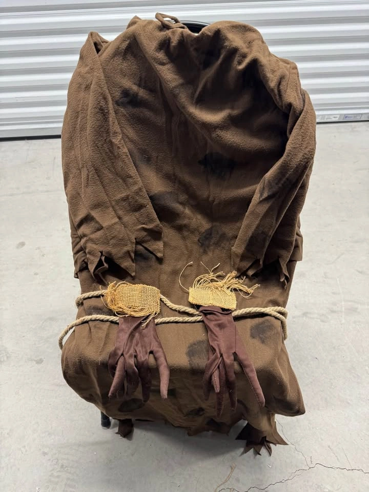 Scarecrow Ghost Face Halloween Costume - photo 4