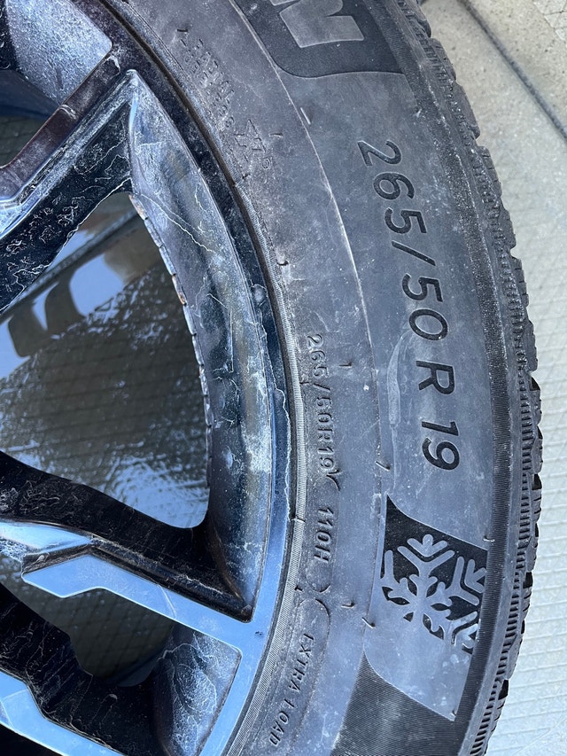 Set of 4 BMW 19" Winter Tires on Rims — Michelin Pilot Alpin 5 - photo 5
